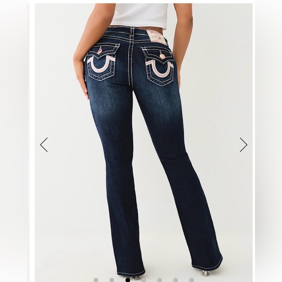 True Religion Dark Boot Cut Jeans